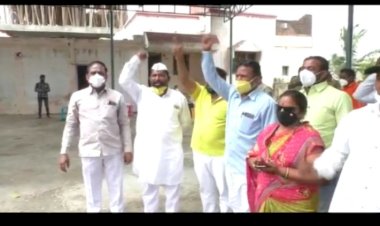 संघर्ष समितीच्या आंदोलनाला यश शिवसेनेचे आ शहाजीबापू पाटील यांचा पाठिंबा 