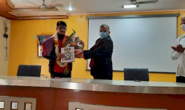 *‘कर्मवीर’ मधील शिक्षकांचे संस्कार व आई वडिलांचे श्रम यामुळे जीवनात यश मिळाले- सोमनाथ माळी* 