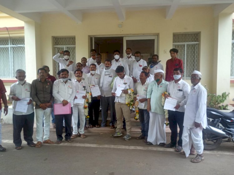 *बळीराजा शेतकरी संघटना नूतन पदाधिकारी निवडी जाहीर!*