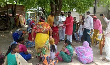 ना. बचुभाऊ कडू यांच्या वाढदिवसानिमित्त प्रहार धरणग्रस्त संघटनेच्या वतीने विविध उपक्रम