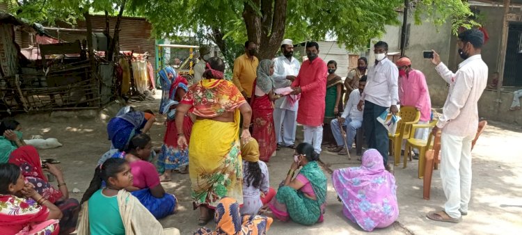 ना. बचुभाऊ कडू यांच्या वाढदिवसानिमित्त प्रहार धरणग्रस्त संघटनेच्या वतीने विविध उपक्रम