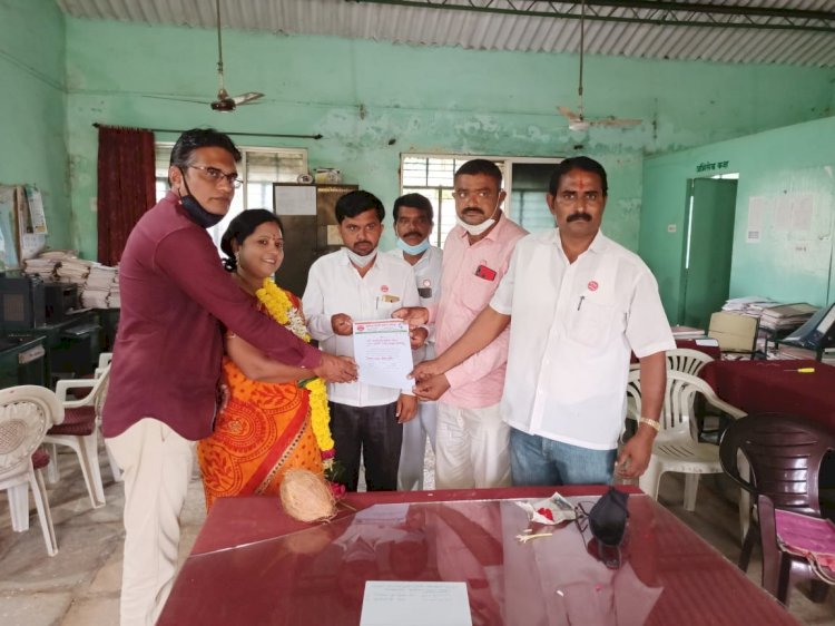 *बळीराजाचा महिला आघाडी जिल्हाध्यक्षपदी सौ जयश्रीताई संतोष बोरा यांची निवड.*