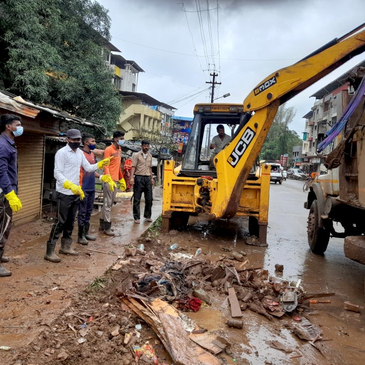 *राष्ट्रवादी विद्यार्थी काँग्रेस पंढरपूर च्या वतीने चिपळूण पूरग्रस्तांना मदतीचा हात*