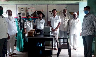 *कान्हापुरी होतेय 100% लसीकरणा कडे वाटचाल.....*!  *सरपंच, सदस्य, ग्रामस्थ, आशा वर्कर, वैद्यकीय अधिकारी, आरोग्य सेवक यांच्यामुळे विक्रमी लसीकरण*