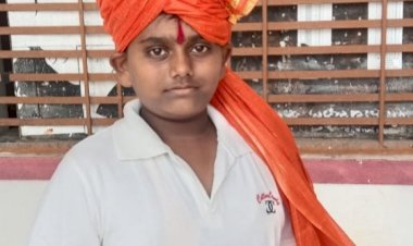 *करकबच्या समर्थ संदीप अभंगराव याची जवाहर नवोदय विद्यलयासाठी निवड*  *रामभाऊ जोशी प्रशालेचा विद्यार्थी*  *रामभाऊ जोशी प्रशाले ने केला विशेष सन्मान*.