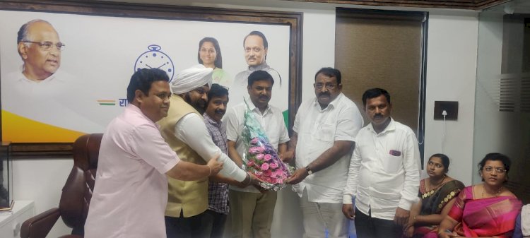 *प. महाराष्ट्रातील दौऱ्यासाठी पुणे जिल्ह्यातून सुरुवात*  *राष्ट्रवादी कॉंग्रेसचे उद्योग व व्यापार सेलचे प्रदेशाध्यक्ष नागेश फाटे यांच्या जिल्हा बैठका पुन्हा सुरु* 