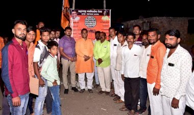 *करकंब येथे महाराष्ट्र नवनिर्माण सेना 9 शाखांचे उद्घाटन*.