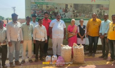 *डॉ .रमेश फाटे यांच्या वाढदिवसानिमित्त      "पालवी " मध्ये जिवनावश्यक वस्तूंचे वाटप* . 