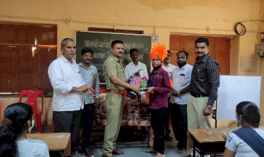 *रा.जो. हायस्कूलच्या किल्ला बांधणी स्पर्धा बक्षिस वितरण संपन*