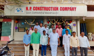 *  नागेश फाटे यांच्या एन . पी . कन्स्ट्रक्शन कंपनीचा १४ वा वर्धापन दिन उत्साहात साजरा*..