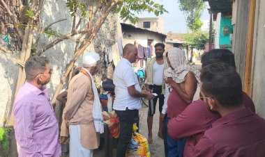 *सावकाराच्या जाचास कंटाळून आत्महत्या करणाऱ्या ,संतोष साळुंखे याच्या  कुटूंबियांना संजय बाबा ननवरे यांनी केली आर्थिक मदत*