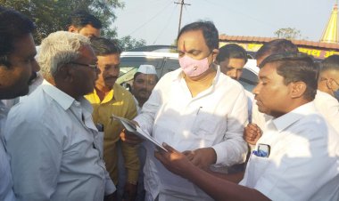 *करकंब च्या गाव तळ्यात पाणी सोडण्याचा प्रश्न मार्गी लावू*  *पाटबंधारे मंत्री जयंत पाटील यांचे आश्वासन* *राष्ट्रवादीचे जिल्हा संघटक नरहरी देशमुख यांनी सादर केली माहिती*