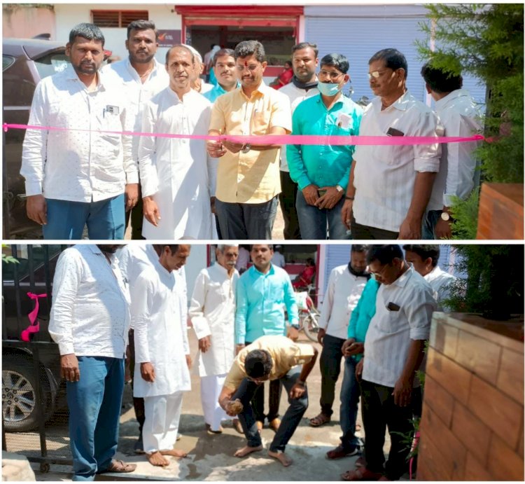 *करकंब येथील रुक्मिणी हॉटेल चे उद्घाटन युवा नेते व भावी जिल्हा परिषद सदस्य प्रणव परिचारक यांच्या हस्ते संपन्न...,.!*