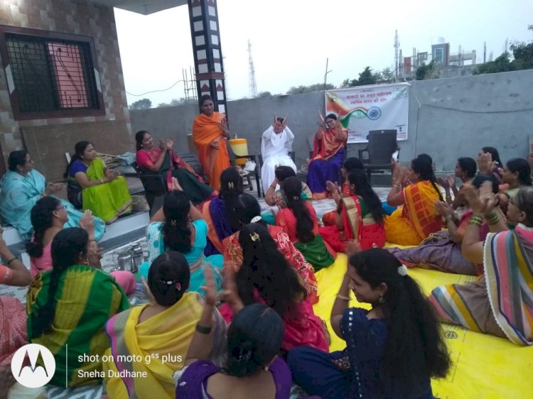 *प्रजापिता ब्रह्माकुमारी ईश्वरीय विश्वविद्यालय ड्रीमसिटी, करकंब येथे  महिला दिन   उत्साहात  संपन्न*