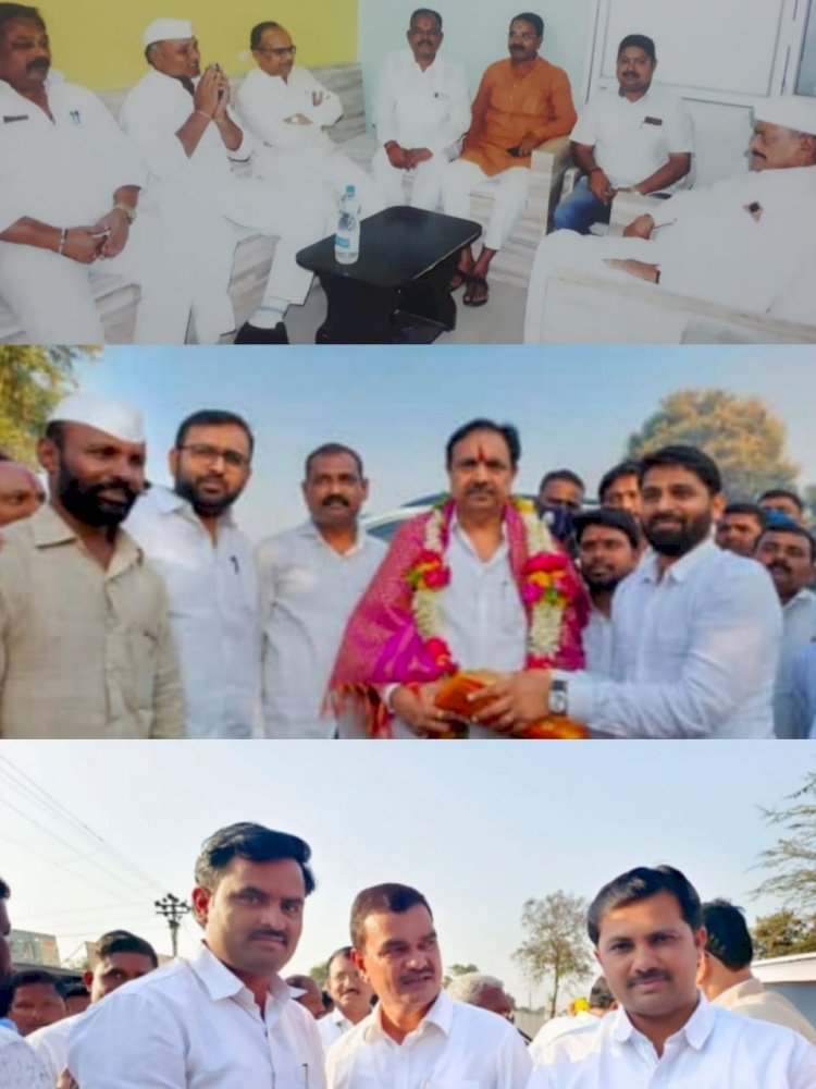 *करकंब  जिल्हा परिषद गटासह 42 गावाकडे  काँग्रेसचे जिल्हाध्यक्ष बळीराम काका साठे यांची निर्णयाक भूमिका.....!*