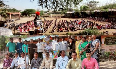 *ज्ञानदान जगातील सर्वोत्कृष्ट अलंकार-:माजी प्राचार्य यशवंत शिंदे* *अभ्यासाची आस आम्हाला ज्ञानाची कास धरू* *यशाचे शिखर गाठाया  पुस्तकाची गुढी ....!* *ज्ञानाची गुढी उभारून नवीन वर्ष साजरे*