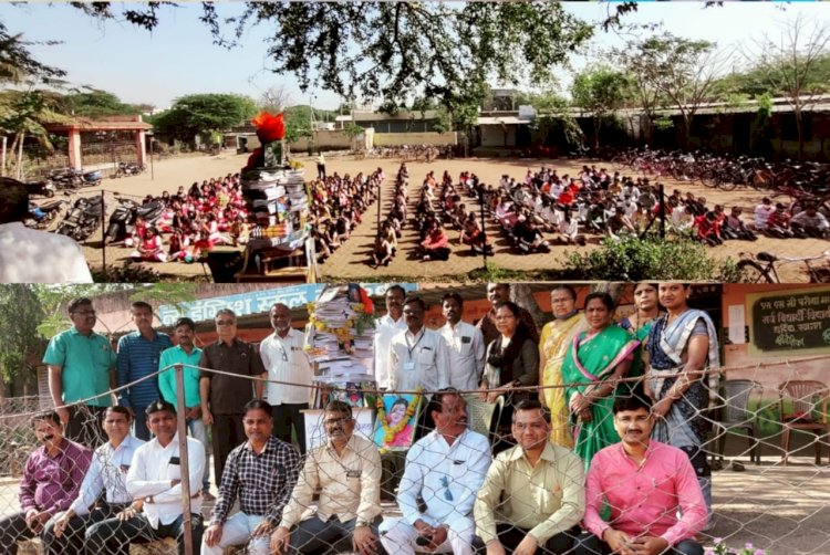 *ज्ञानदान जगातील सर्वोत्कृष्ट अलंकार-:माजी प्राचार्य यशवंत शिंदे* *अभ्यासाची आस आम्हाला ज्ञानाची कास धरू* *यशाचे शिखर गाठाया  पुस्तकाची गुढी ....!* *ज्ञानाची गुढी उभारून नवीन वर्ष साजरे*