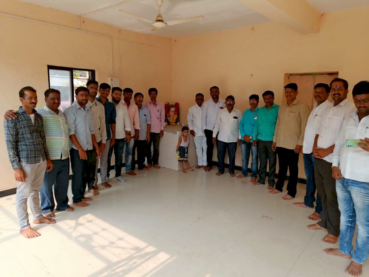 *करकंब येथे महामानव भारतरत्न डॉक्टर बाबासाहेब आंबेडकर यांना विनम्र अभिवादन....!*