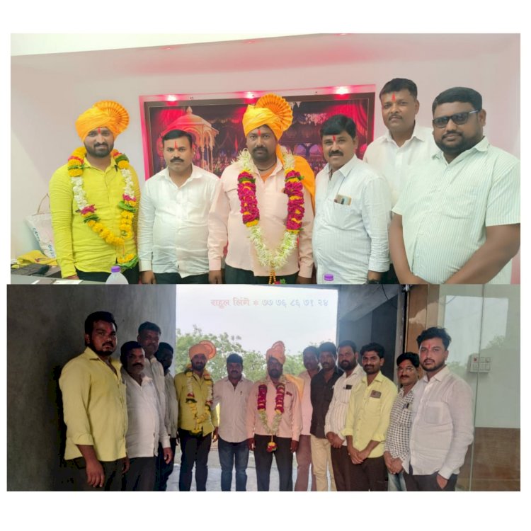 *सोसायटी प्रमाणेच करकंब ग्रामपंचायत निवडणूक बिनविरोध व्हावी-अमोल दादा शेळके*   *करकंब नंबर 3 नूतन युवा संचालक यांचा सन्मान व सत्कार....!*  *युवा संचालक यांना मिळणार का चेअरमन पदाची संधी....?