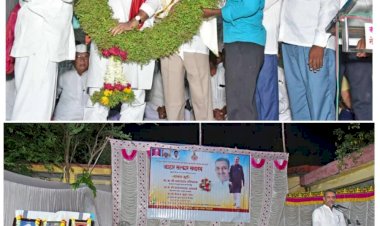 *पांडुरंग कारखाना गाळपाविना राहिलेल्या ऊसाला ही २७००रुपये दर देणार:-मा आ प्रशांत परिचारक*     *नेमतवाडी ग्रामस्थ व पांडुरंग परिवार च्या वतीने पांडुरंग सहकारी साखर कारखान्याच्या अध्यक्षपदी प्रशांत मालक परिचारक व उपाध्यक्ष पदी कैलास खुळे सर यांची निवड झाल्याबद्दल नागरी सत्कार......!*