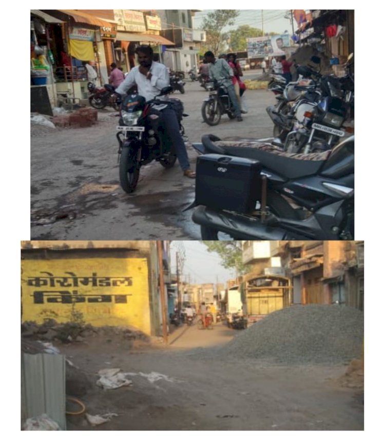 *गावची जत्रा.. कारभारी सतरा.. वाहतूक कोंडीमुळे नागरिकांना होतोय खतरा....!*  *खा...दी राजकीय सोयरिकी ने हैरान... तर खा...की राजकारणामुळे हतबल....?*  *ग्रामपंचायत व प्रशासनाचा भोंगळ कारभार... वाहतूक पोलिसांची पूर्णता डोळेझाक.*