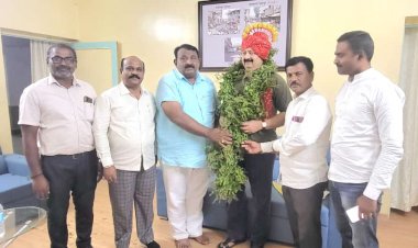 *दिपकआबा साळुंखे  यांचा  प्रदेशाध्यक्ष नागेश फाटे यांच्या कडून सत्कार*