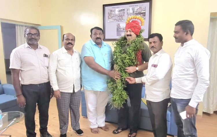 *दिपकआबा साळुंखे  यांचा  प्रदेशाध्यक्ष नागेश फाटे यांच्या कडून सत्कार*