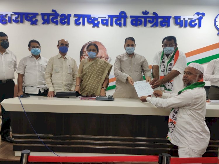 *राष्ट्रवादी काँग्रेस उद्योग व व्यापार  विभागाच्या राज्य पातळीवरील निवडी जाहीर*  *राज्याचे गृहमंत्री ना. दिलीप वळसे पाटील यांच्या हस्ते नियुक्ती पत्र प्रदान*