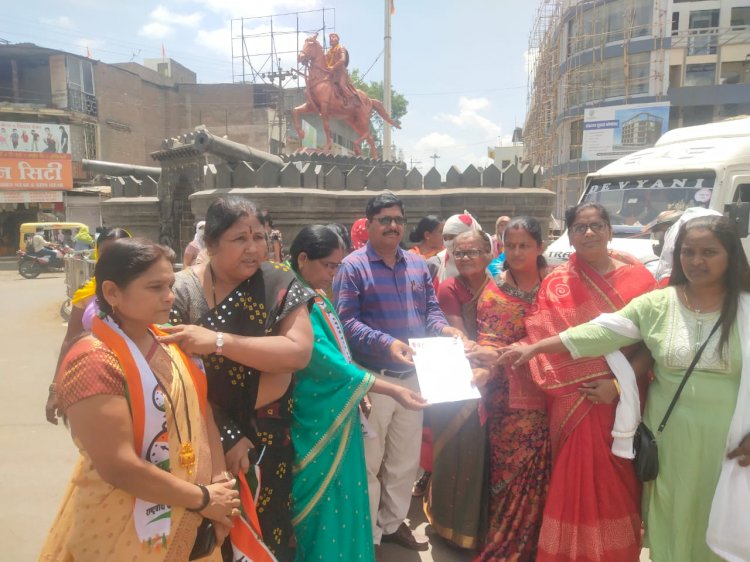 *पंढरीत राष्ट्रवादीचे वतीने देहू येथील घटनेचा केला निषेध*