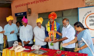 *चेतना विकास मंडळ संचलित*  *न्यू इंग्लिश स्कूल करकंब प्रशालेचा माजी विद्यार्थी कृष्णा हनुमंत माळी यांचे सीए परीक्षेमध्ये घवघवीत यश*