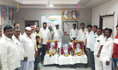 *भोसे ग्रामपंचायत येथे कर्मयोगी श्रीमंत स्व.सुधाकरपंत परिचारक पुण्यस्मरण दिनानिमित्त विनम्र अभिवादन.*