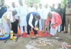 *उपमुख्यमंत्री देवेंद्र फडणवीस यांच्या हस्ते कोर्टी ते वाखरी रस्त्याचे भूमिपूजन*