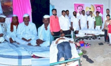 *भाजपा जिल्हाउपाध्यक्ष सुरेश अंबुरे सर यांचा वाढदिवस सामाजिक उपक्रमाने साजरा.*   *रक्तदान शिबिरास प्रचंड प्रतिसाद*.  *विविध मान्यवरांकडून शुभेच्छांचा वर्षाव.