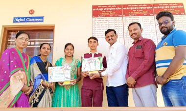 *चित्रकला स्पर्धेमध्ये एस.पी.स्कूलचे नेत्रदिपक यश* 