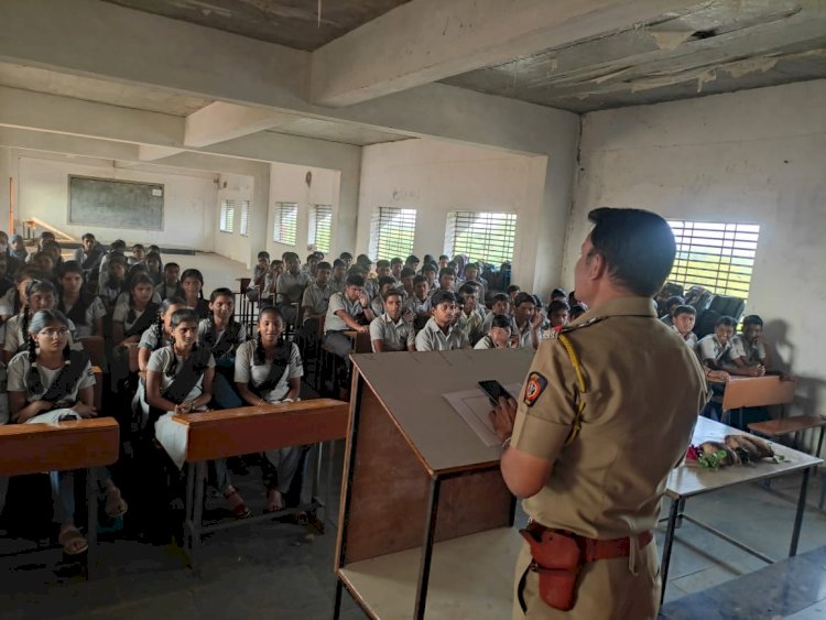 *सायबर क्राईम पासून सावध राहावे -  सपोनि निलेश तारू*