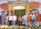 *टेंभुर्णी येथे महाराज प्रतिष्ठान च्या वतीने शिवजयंती उत्साहात साजरी......!*   *छत्रपती शिवाजी महाराज यांना मान्यवरांच्या उपस्थितीत अभिवादन.*