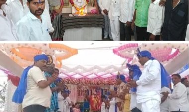 *करकंब येथे विविध ठिकाणी डॉ.बाबासाहेब आंबेडकर जयंती साजरी.*