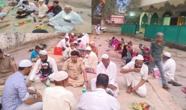 *करकंब पोलीस स्टेशनच्या वतीने इफ्तार पार्टीचे आयोजन....!*