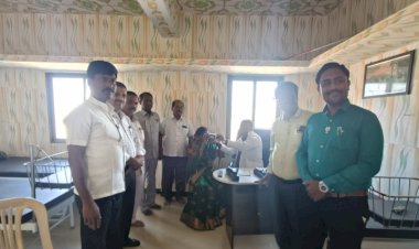 *करकंब येथील रोटरी क्लबच्या वतीने चंद्रभागा हॉस्पिटल मध्ये १७० रुग्णांची मोफत तपासणी.*   *मोतीबिंदूचे ४५ रुग्ण.* 