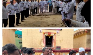 *तुझं माझं जमना... तुझ्या वाचून करमेना...!*  *ग्रामपंचायतला विरोध तर बँकेच्या  निवडणुकीत हातात- हात*.  *अखेरपर्यंत एकीचे बळ टिकणार का...?*  *दि.पंढरपूर मर्चंटस बँक निवडणूक*