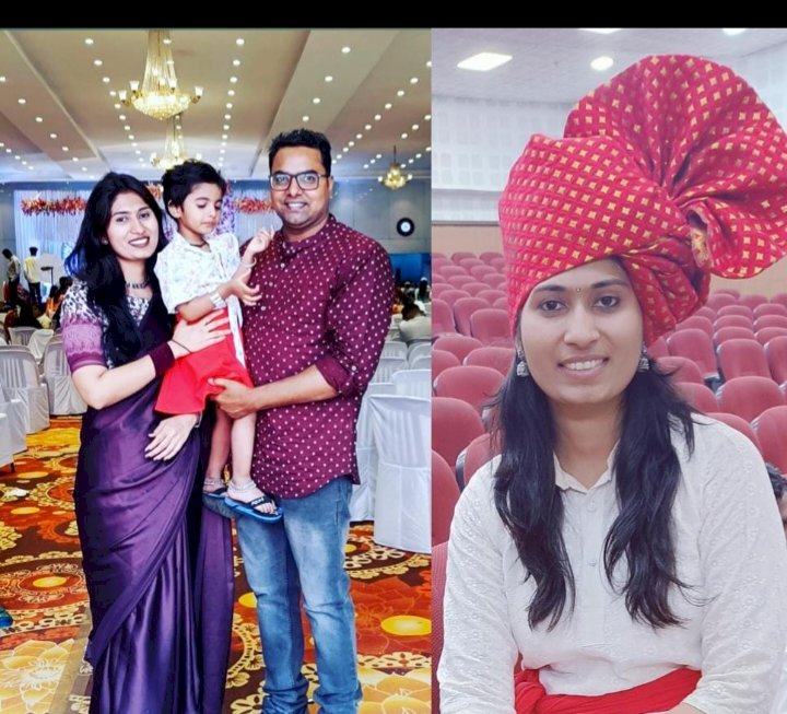 *आई-वडिल.. शिक्षकांचे संस्कार... पती सासू -सासऱ्याची मोलाची साथ..... स्पर्धा परीक्षेत यश मिळवून स्वप्न केले साकार.....!*  *करकंब येथील अद्विता शिंदे-बामने हिचे स्पर्धा परीक्षेत उज्वल यश.*  *करकंब सह परिसरातून अभिनंदनाचा वर्षाव...!*