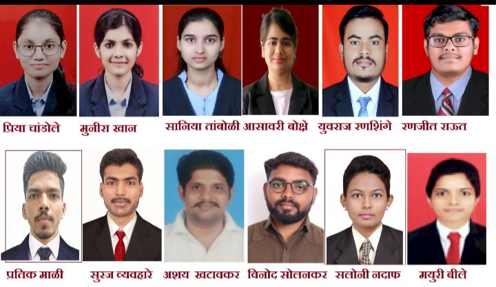 *पंढरपूर सिंहगडच्या १२ विद्यार्थ्यांची "कॅपजेमिनी" कंपनीत निवड*