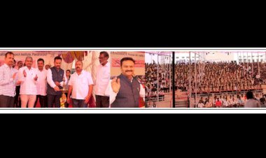 *धाडस आणि परिश्रमाने  यश नक्की मिळते*  *विठ्ठलचे चेअरमन अभिजित पाटील यांचे मत*  ‘*माझी उद्योजक जगतातील वाटचाल’ या विषयावर विद्यार्थ्यांना बहुमोल मार्गदर्शन*