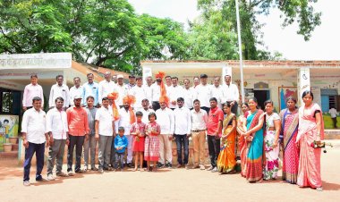 *उंबरे पागे शाळेच्या व्यवस्थापन समिती अध्यक्षपदी गणेश सलगर तर उपाध्यक्ष पदी विजय शिवपालक* 