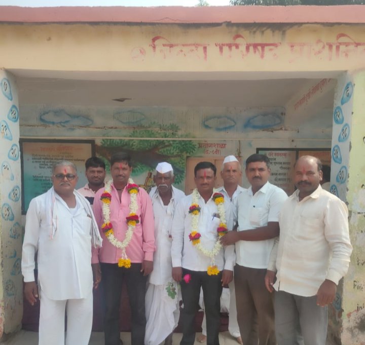 *तनाळी शाळा व्यवस्थापन समितीचे अध्यक्षपदी बाबासाहेब शिराम यांची निवड*