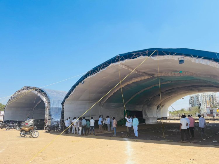 *भारत कृषी महोत्सवाची तयारी अंतिम टप्प्यात*  *शेतकऱ्यांना मार्गदर्शन, पशुपक्षी प्रदर्शन आणि सांस्कृतिक कार्यक्रमांची शेतकऱ्यांना मिळणार मेजवानी*