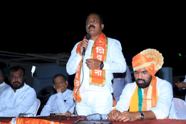 *भाजपला आधार देण्यासाठी शिवसेना सज्ज*  *आ. सातपुते यांच्या विजयासाठी संपर्कप्रमुख महेश साठे यांनी बोलावली बैठक*