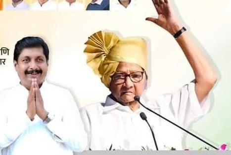 *धैर्यशील मोहिते पाटील यांच्यासाठी शरद पवार मैदानात*  *माढा मतदार संघासाठी तब्बल पाच दिवसात  सहा  सभा*