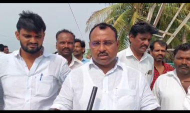 *आ समाधान आवताडे यांनी मतदारसंघातील विविध गावांना भेटी देऊन नुकसानग्रस्त भागांची केली पाहणी*