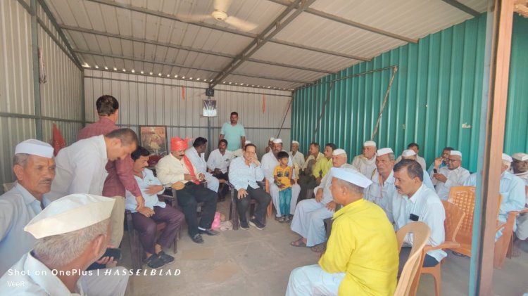 *युवराजदादा पाटील यांनीही गावोगावी समर्थकांच्या घेतल्या भेटी*  *माढा मतदार संघातील ४२गावातील कार्यकर्त्यांना तुतारीला मताधिक्य देण्याचे केले आवाहन*